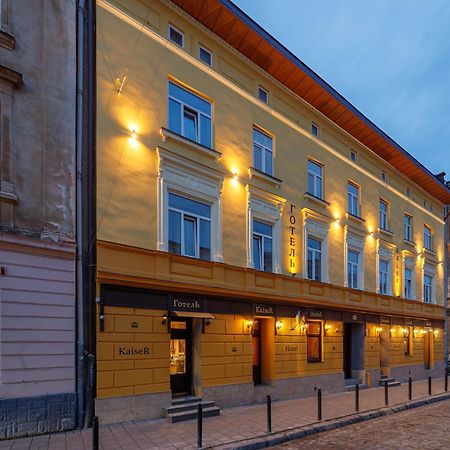 Hotel Kaiser Econom Lviv Buitenkant foto